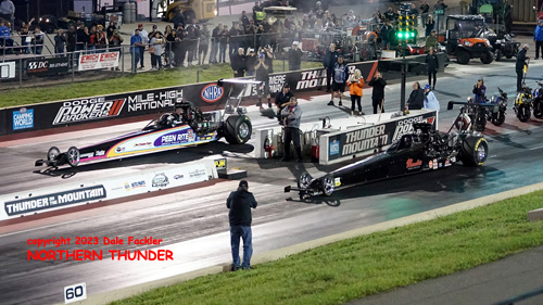 Shawn Cowie - T/AD (near lane) vs Chris Demke - T/AD (far lane)
